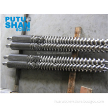 alloy steel Conical Twin Screw and barrel